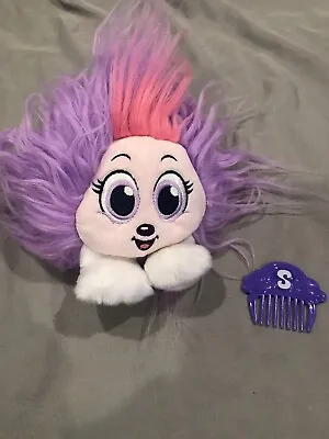 $6.99 • Buy Shnooks Plush Stuffed Toy Purple & White Hair 6  Tall EUC Collectible