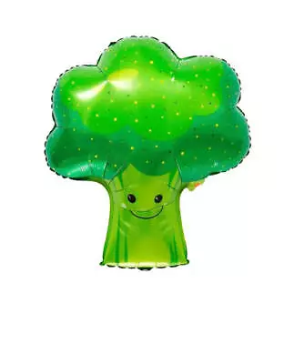 Broccoli Balloon Large Broccoli Vegetable Mylar Balloon • $7.95