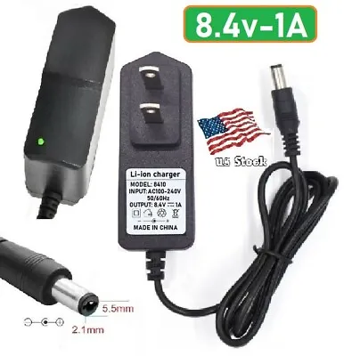 8.4V 1A AC/DC Adapter Power Supply For Lithium-ion Battery Home Electronics • $8.73