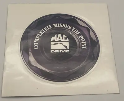 Mac Drive Completely Misses The Point Sticker Decal Toolbox Man Cave Bumper • $10