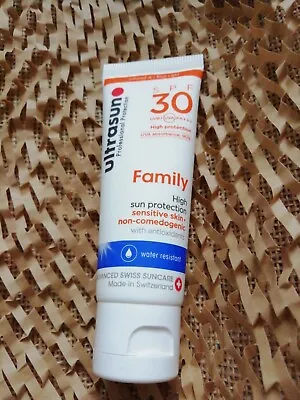 Ultrasun Family SPF 30 Sensitive Skin 25ml High Protection NEW Fast Combined P&P • £5.99