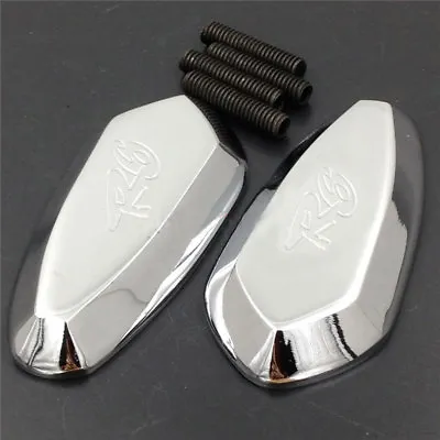 For 1999-2007 2005 Yamaha YZF R6 Chrome Rearview Mirror Block Off Base Plates • $22.98