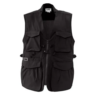 DOMKE PhoTOGS Vest With 100 Percent Cotton Black XXL Size • $129.99