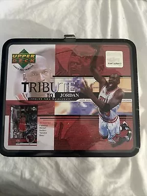 Upper Deck Tribute To Michael Jordan Lunchbox And Cards New In Box • $45