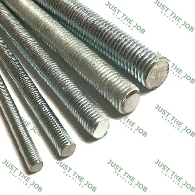 Fully Threaded Bar - A2 Stainless Steel Or Zinc Available - M6-M20 Studding Rod • £2.95