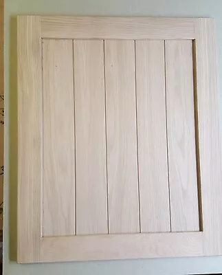  Handmade/Bespoke Solid Oak Shaker Style Kitchen Cupboard Door Grooved Ref 1 • £75