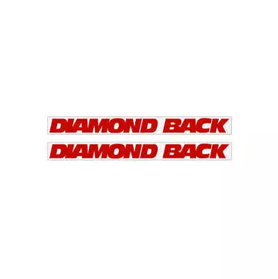 Diamond Back - Reactor - Red Crank Decals - Old School Bmx • $11