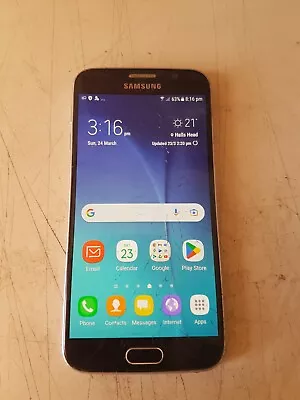 Samsung Galaxy S6 32GB SM-G920I  See Note  Untested • $4.99