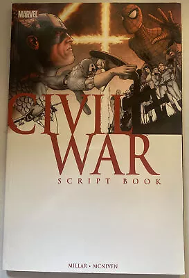 Civil War - SCRIPT BOOK - Millar - Graphic Novel TPB - Marvel • $9.99