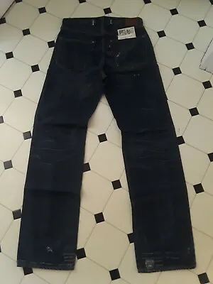 Levi Lvc 501 Vintage 1937 Buckleback Big E Red Line Selvedge Jeans 31 × 34 Usa! • $299.99