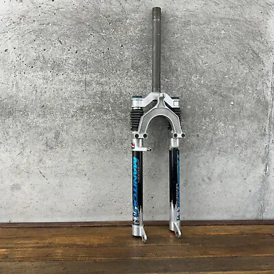 Vintage Manitou Answer 4 Fork PARTS ONLY 1  Threaded 9.5 Long Steerer Tall Blue • $187.99