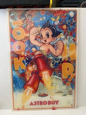 Astro Boy Martin Ansin 3D Lenticular PLEX Movie Poster Print Panel Mondo Manga • £283.74