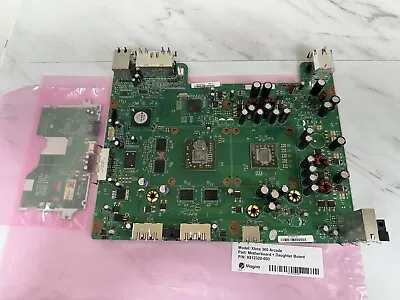 Xbox 360 Arcade Main Motherboard + Daughter Board X812320-003 Tested & Working • $38