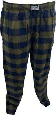 NEW YORK AVE Men's Pajama Pants - Cotton Blend Plaid Lounge & Sleep Bottoms • $11.80