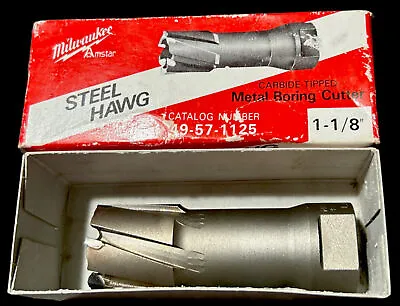 Milwaukee (49-57-1125)  1-1/8  Threaded Steel Hawg Cutter UGLY BOX DISCOUNT • $79