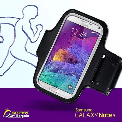 Sports Gym Running ArmBand Case For Samsung Galaxy Note4 IV Note3 S3 S4 S5 Edge • $5.99