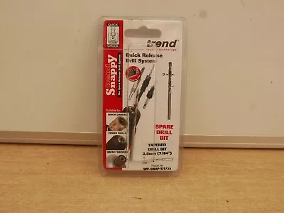 TREND WP-SNAP/DT/28 2.8mm Tapered Drill Bit Counterbores Countersinks & Guides • £2.29