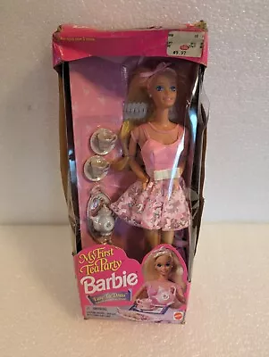 My First Tea Party Barbie Doll 1995 Mattel #14592 • $15