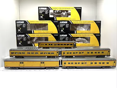 K-Line K4690 Union Pacific 18  Aluminum 5-Car Passenger Set Used O UP • $599.99