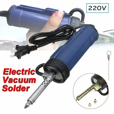 $42.99 • Buy Solder Sucker AC 30W 50Hz Full Automatic Electric Vacuum Desoldering Pump Gun V+