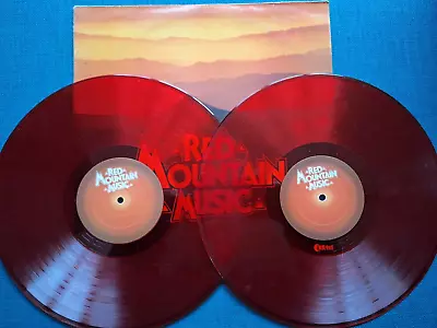 * VARIOUS - Red Mountain Music - DOUBLE LP RED 12  VINYL ALBUM UK K-Tel 1981 EX • £2.99