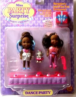 Miss Party Surprise Party Friends Dance Party Toy Biz 1999 With  Dance Platform • $49.95