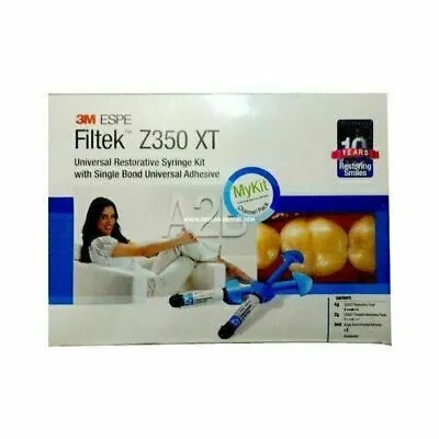 3M Espe Dental Filtek Z350 Xt Kit 4 Composite + Universal Bond 3ML + Flow • $209.29