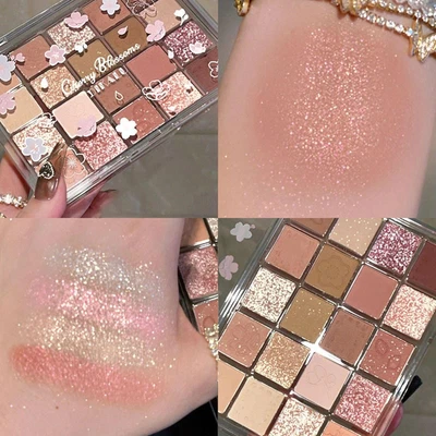$7.19 • Buy 20 Color Eyeshadow Palette Makeup Cream Eye Shadow Matte Shimmer Set Cosmetic Ne