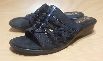 Mootsies Tootsies  Monikko  Mules Sandals Black Womens Shoes 6 M • $19.92