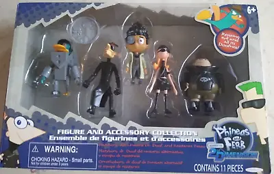 $137.14 • Buy JAKKS PHINEAS & FERB ACROSS THE 2nd DIMENSION 5-FIGURE 11PC ACCESSORY COLLECTION