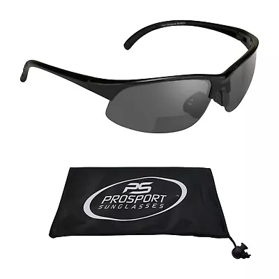 Bifocal Sunglasses For Cycling Motorcycle Driving Golf Readers Half Frame • $13.45