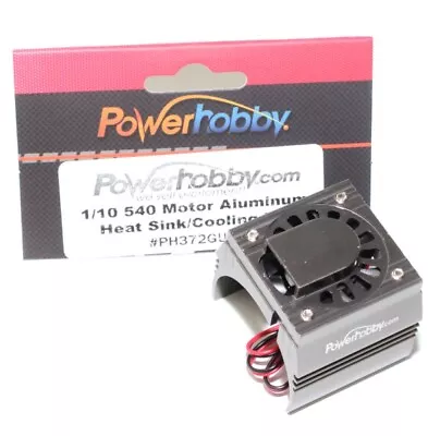 Powerhobby 1/10 Aluminum Brushless Motor Cooling Fan Gun : Mamba Max Pro 3900kV • $11.95