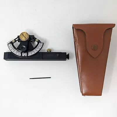 Vintage Dietzgen Abney Hand Level Survey 3 In 1 Model 6649-L With Leather Case • $119.99