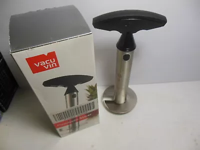 $14 • Buy Vacu Vin Pineapple Slicer Corer Stainless Steel Fruit Tool W/Box Vacuvin