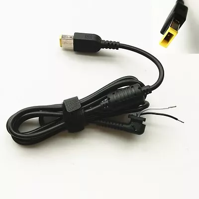 Rectangular Plug Power Cable For Lenovo Thinkpad Yoga2 S1 K2450 E470C X1 Carbon • $4.83