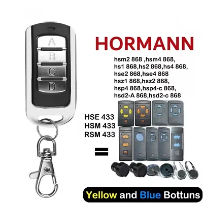 HS (M) 2/4 New Compatible Hörmann Shipping From China Hand Transmitter 8683 MHz • $13.15