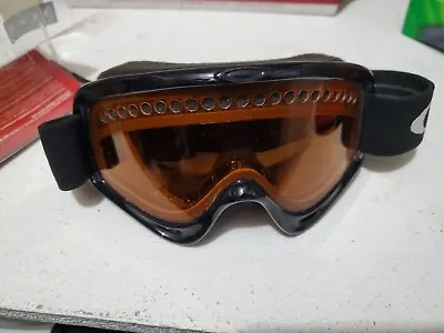 VINTAGE Oakley O FRAME MX Ski Snowboard Goggles Orange Lens • $24