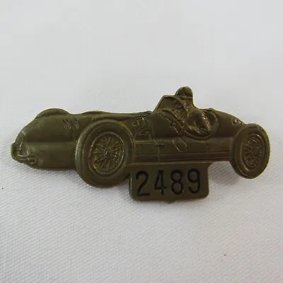 1947 Indianapolis 500 Bronze Pit Badge Mauri Rose Offy Indy 500 #2 Novi • $599.99