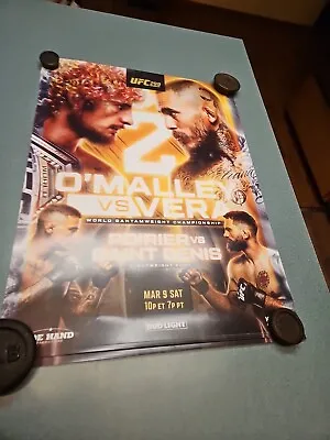 UFC 299 Promo Poster • $14
