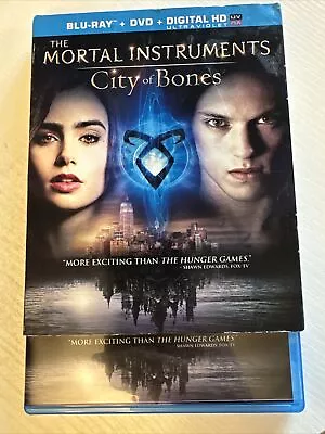 The Mortal Instruments: City Of Bones (Blu-ray 2013) W Slip. No Digital • $8.50