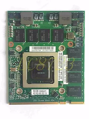 NEW HP FX3700M G92-985-A2 1GB NB9E-GLM3 MXM Video Card 488125-001 460734-001 • $80.10