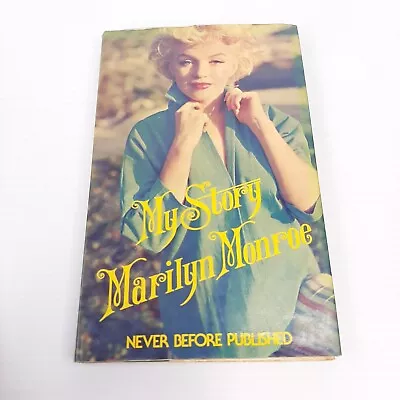 My Story Hardcover Book By Marilyn Monroe Vintage 1975 Edition • $34.95