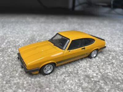 Vanguards 1/43 Ford Capri Mkiii In Orange Model Diecast Toy Car • £16