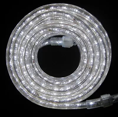 $16.99 • Buy Flexilight® LED Rope Light Strip 9Ft 120V 2-Wire 1/2  White Deco Festival Party