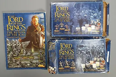 Games Workshop LOTR Return Of The King - Orcs & Warriors Of Minas Tirith Figures • £27.50