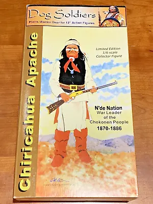 Dog Soldiers Chiricahua Apache 12  Action Figure N'de Nation War Leader 2001 New • $115