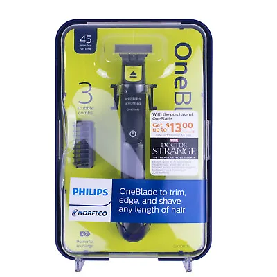 Philips Norelco OneBlade Face Hybrid Electric Trimmer And Shaver QP2520 W/ Box • $75.95