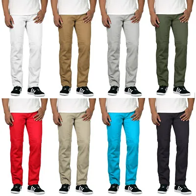 Men's Slim Fit Colored Denim Jeans Stretch Pants VICTORIOUS GS21 • $31.95