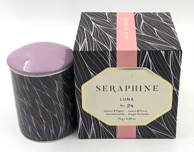 L'or De Seraphine Scented Candle Designer Ceramic Jar Fragrance No 24 Luna 75g • £9.99