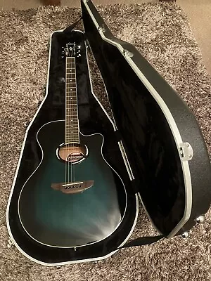 YAMAHA APX500II PERFORMANCE ELECTRIC ACOUSTIC GUITAR Hard Case Capo & Strings • £295